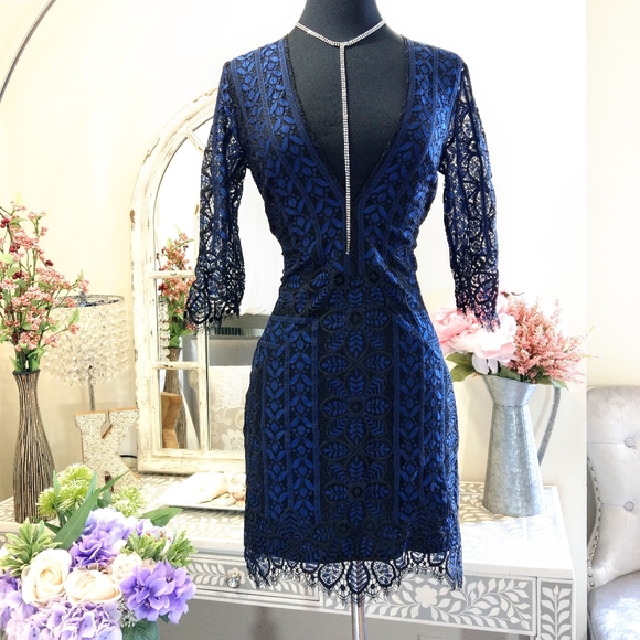 🍒NWT🍒 FREE PPL X FOR LOVE & LEMONS COCKTAIL DRESS - Picture 6 of 13